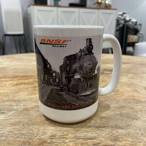 New: BNSF railway safety mug